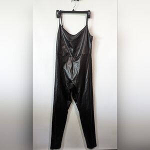 Women's Faux Leather Jumpsuit - Wild Fable